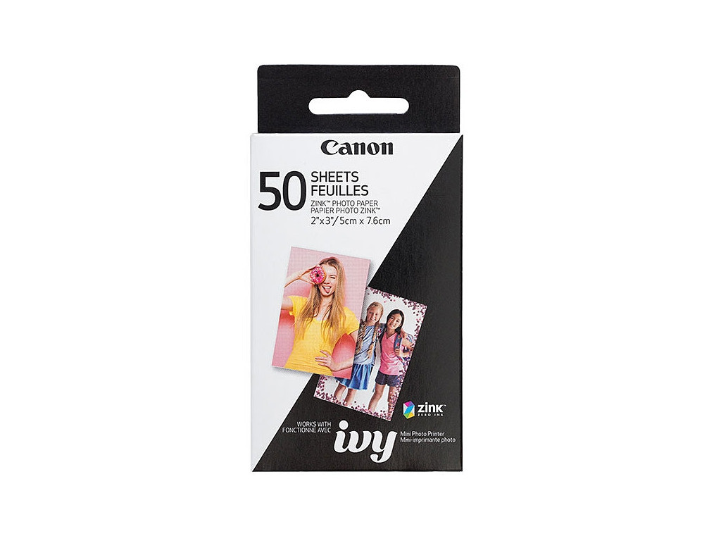 Canon Zoemini Zink Photo Paper - 50 Sheets