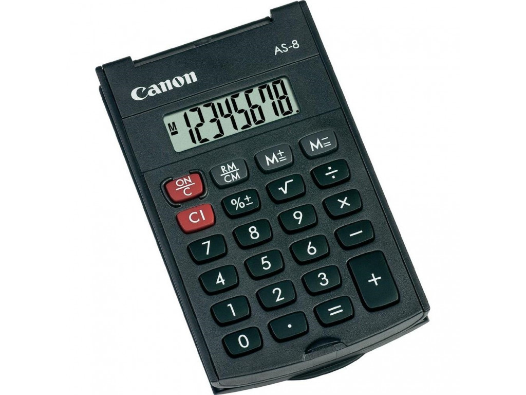 Калкулатор Canon AS-8 Handheld Calculator 17299.jpg