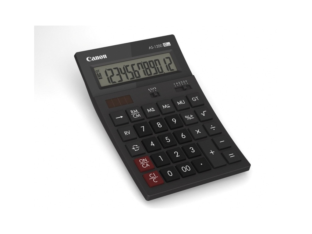 Калкулатор Canon AS-1200 semi-desktop Calculator 17304.jpg