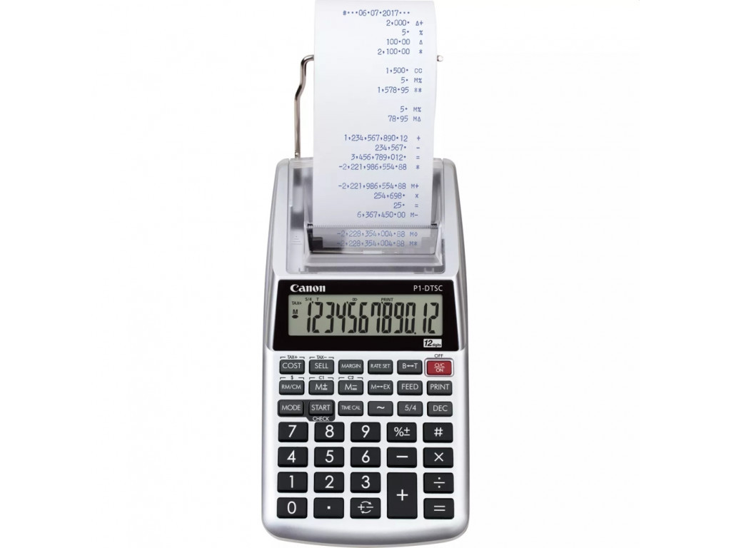 Калкулатор Canon P1-DTSC II Portable Printing Calculator 17318.jpg