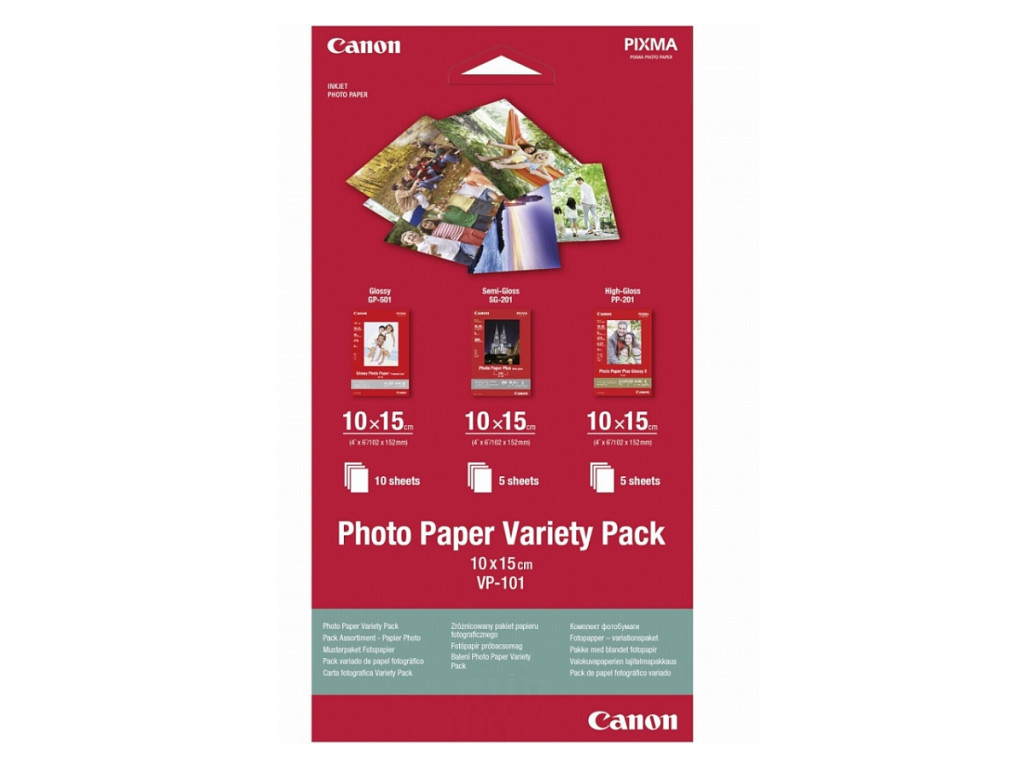Хартия Canon Photo Paper Variety Pack 10x15cm VP-101 20060.jpg