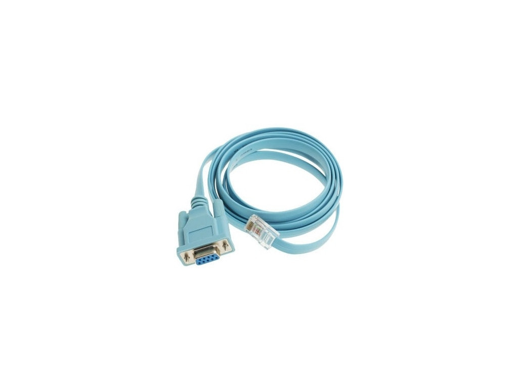 Кабел Cisco Console Cable 6ft with RJ45 and DB9F 10335.jpg