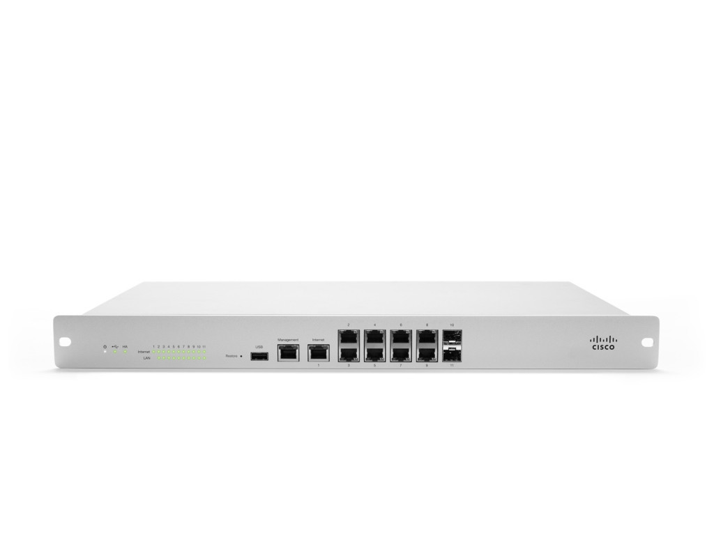 Защитна стена Cisco Meraki MX100 Cloud Managed Security Appliance 8745_1.jpg