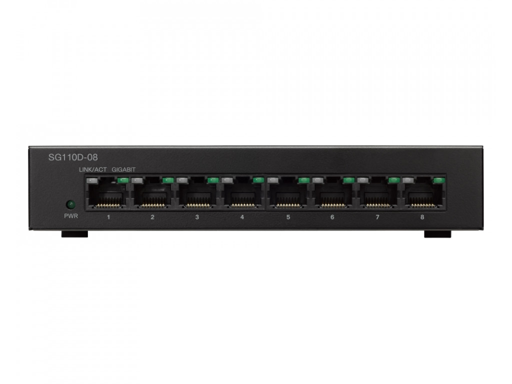 Комутатор Cisco SG110D-08 8-Port Gigabit Desktop Switch 8941_1.jpg