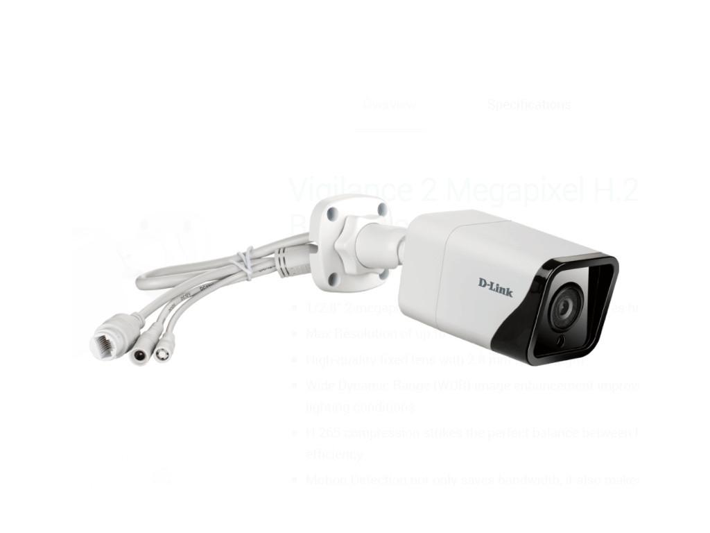 Камера D-Link 2-Megapixel H.265 Outdoor Bullet Camera 17251_10.jpg
