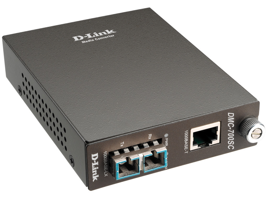 Медиа конвертор D-Link 1000BaseT to 1000BaseSX Multimode Media Converter 17297.jpg