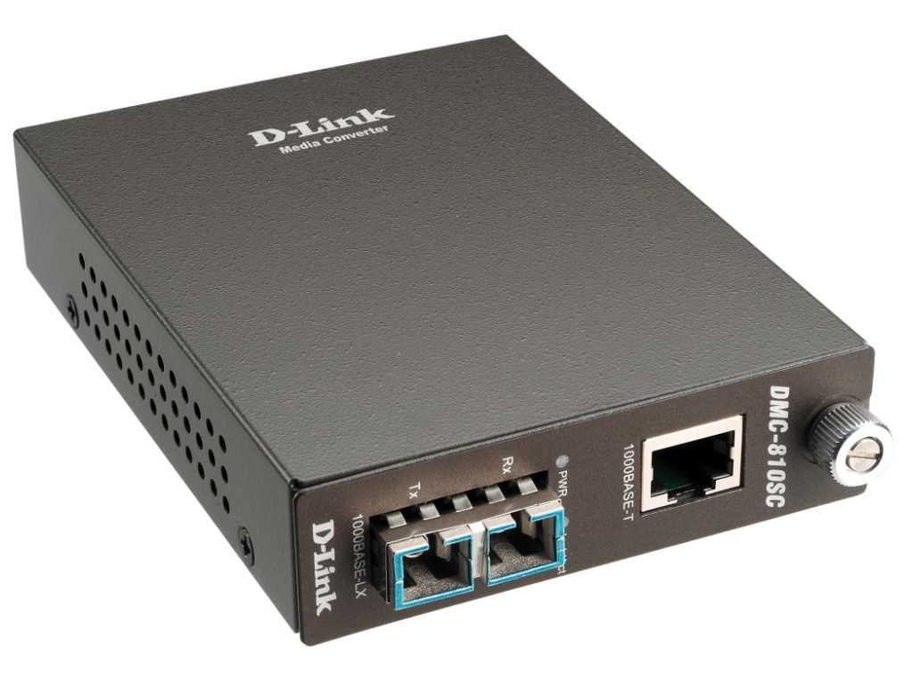 Медиа конвертор D-Link 1000BaseT to 1000BaseLX Singlemode Media Converter with SC Fiber Connector 17298.jpg