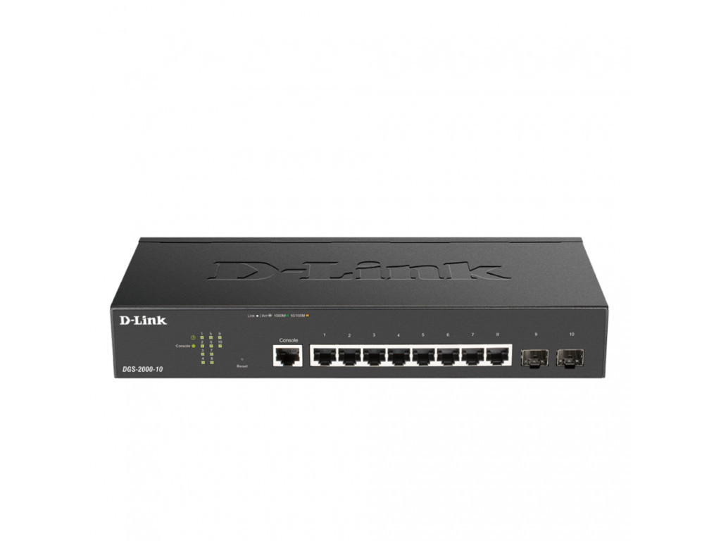 Комутатор D-Link 8-port Gigabit Managed Switch incl. 2 x SFP 19757_6.jpg