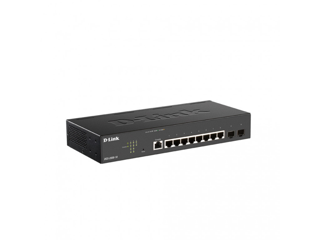 Комутатор D-Link 8-port Gigabit Managed Switch incl. 2 x SFP 19757_8.jpg