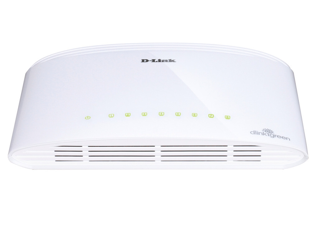 Комутатор D-Link 8-Port 10/100/1000Mbps Copper Gigabit Ethernet Switch 9239_1.jpg