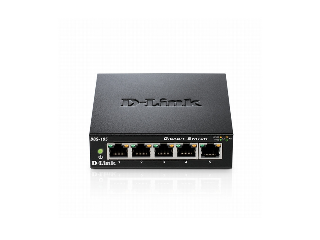 Комутатор D-Link 5-port 10/100/1000 Gigabit Metal Housing Desktop Switch 9244.jpg