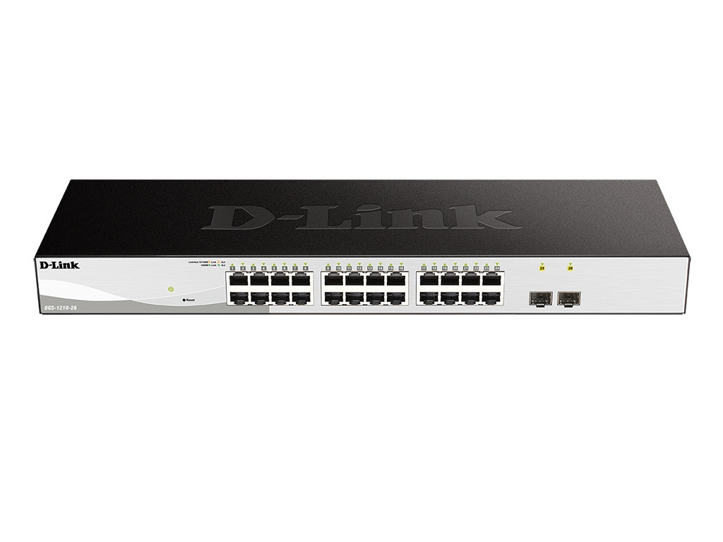 Комутатор D-Link 26-Port Gigabit Smart Switch with 2 SFP ports 9284.jpg