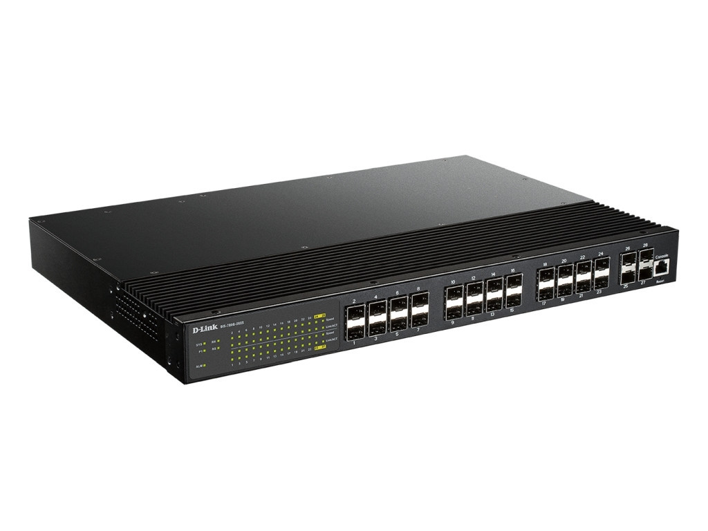 Комутатор D-Link 24 Ports SFP Plus 4 Port 10G SFP+ with Single AC input 9357.jpg