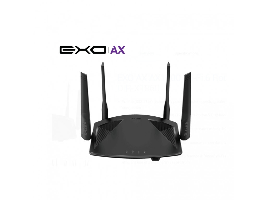 Рутер D-Link Smart AX1800 Wi-Fi 6 Router 9786.jpg