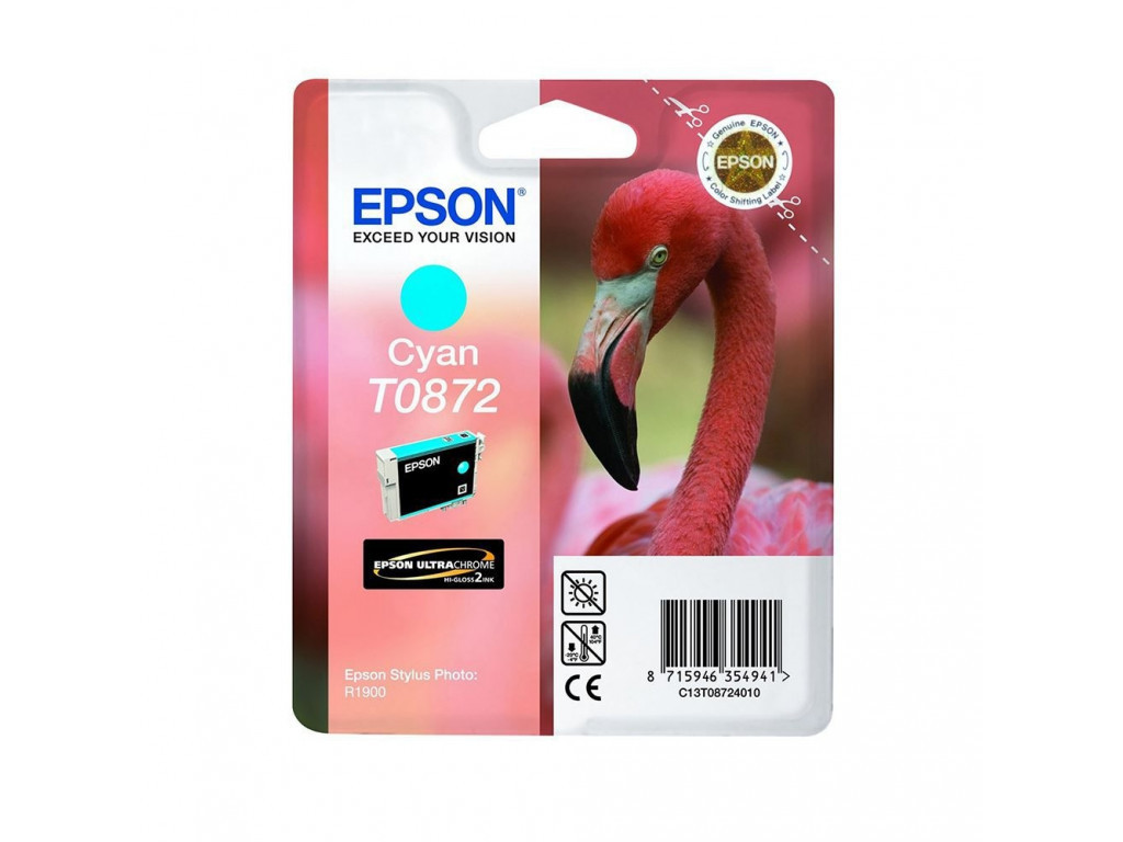 Консуматив Epson T0872 Cyan Ink Cartridge - Retail Pack (untagged) for Stylus Photo R1900 12280_2.jpg