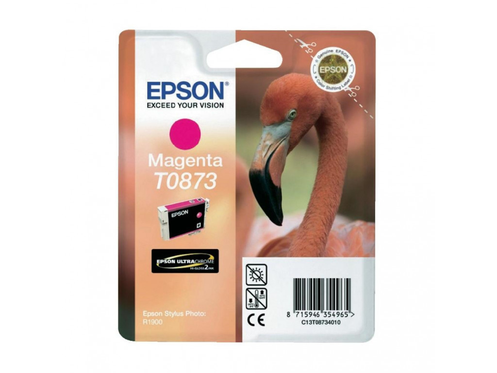Консуматив Epson T0873 Magenta Ink Cartridge - Retail Pack (untagged) for Stylus Photo R1900 12281_2.jpg