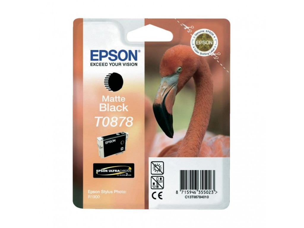 Консуматив Epson T0878 Matte Black Ink Cartridge - Retail Pack (untagged) for Stylus Photo R1900 12284_6.jpg