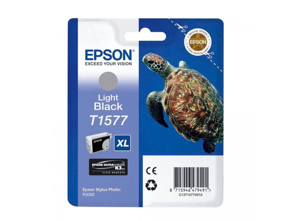 Консуматив Epson T1577 Light Black for Epson Stylus Photo R3000 12290_1.jpg