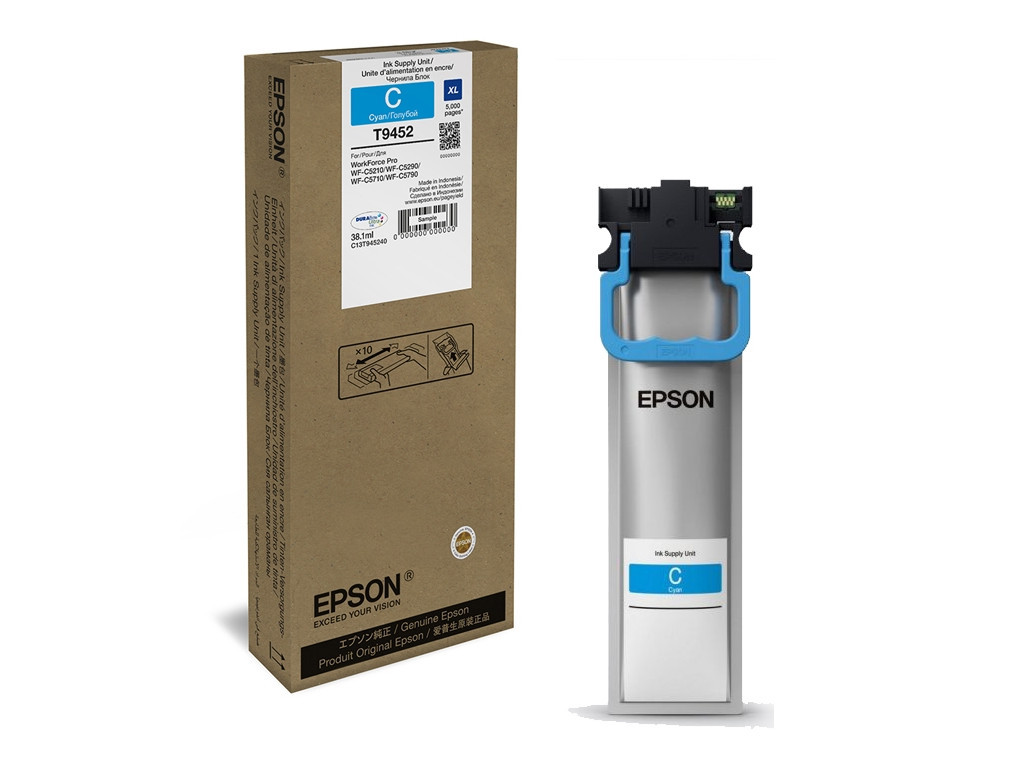 Консуматив Epson WF-C5xxx Series Ink Cartridge XL Cyan 12326_1.jpg
