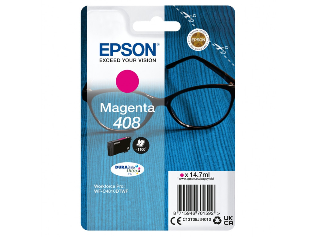 Консуматив Epson 408 Spectacles DURABrite Ultra Single Magenta Ink 24349_2.jpg