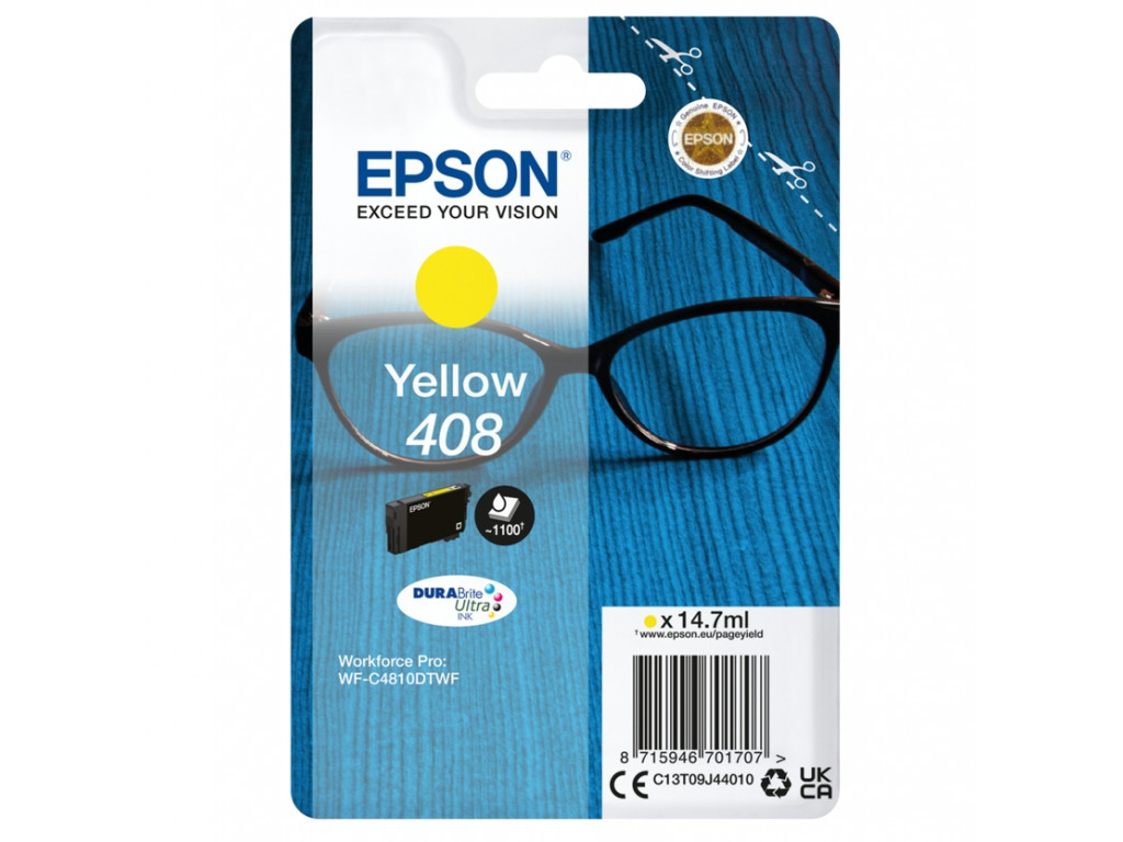 Консуматив Epson 408 Spectacles DURABrite Ultra Single Yellow Ink 24350_2.jpg