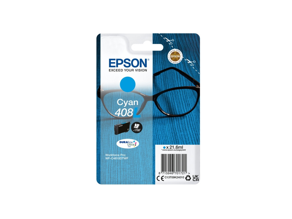Консуматив Epson 408L Spectacles DURABrite Ultra Single Cyan Ink 24352_2.jpg