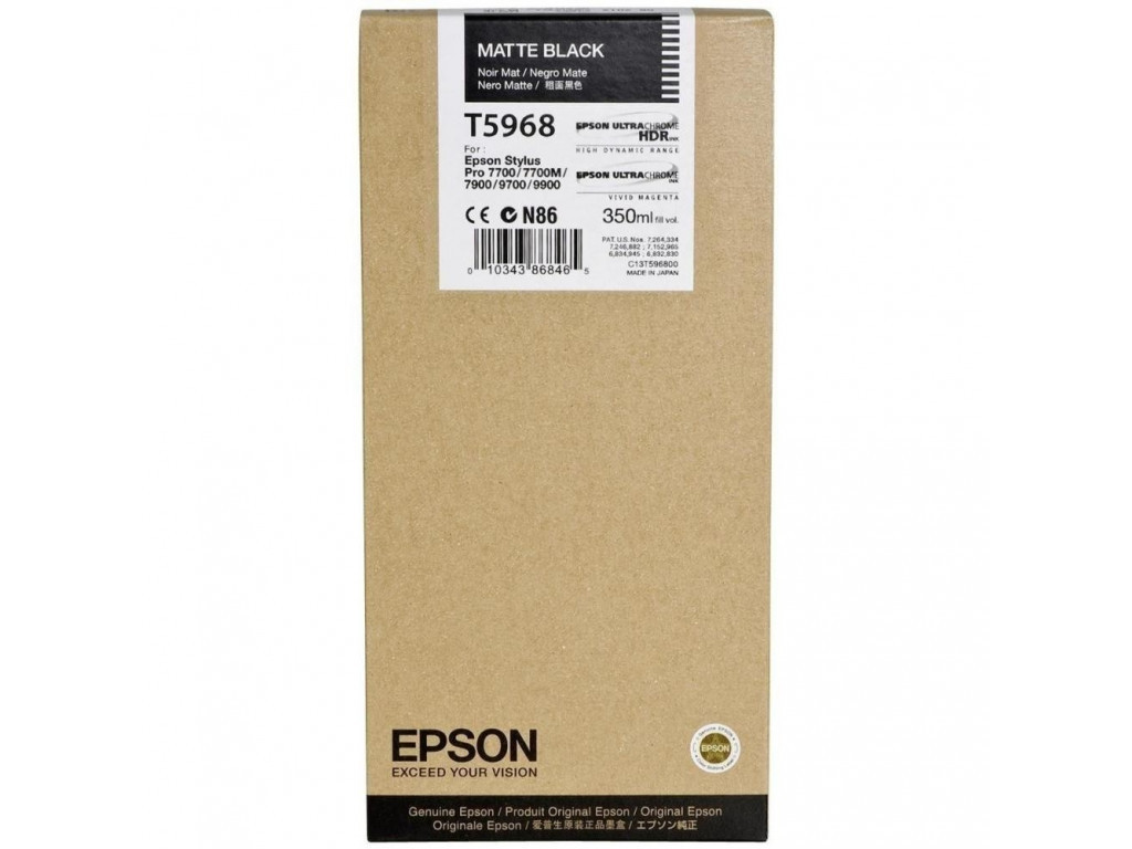 Консуматив Epson T596 Ink Cartridge Matte Black 350 ml 7769_13.jpg