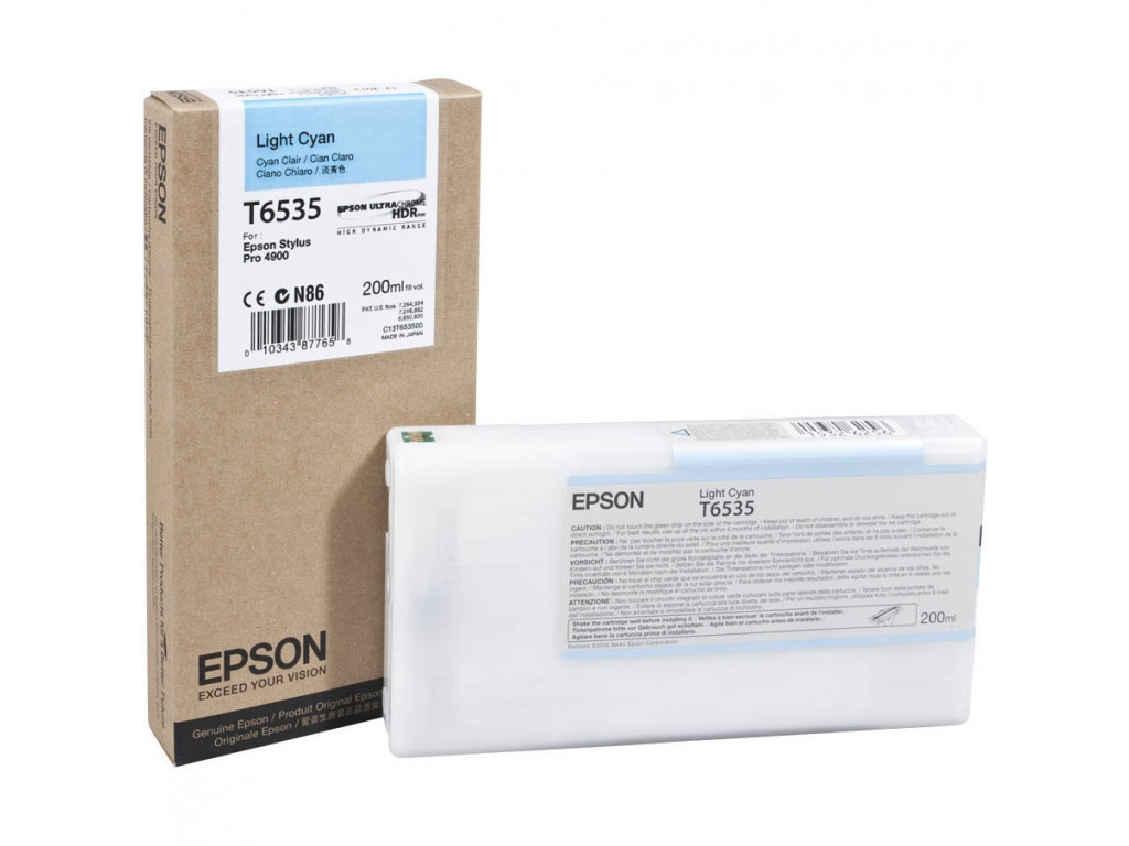 Консуматив Epson T6535 Light Cyan Ink Cartridge (200ml) 7845_6.jpg