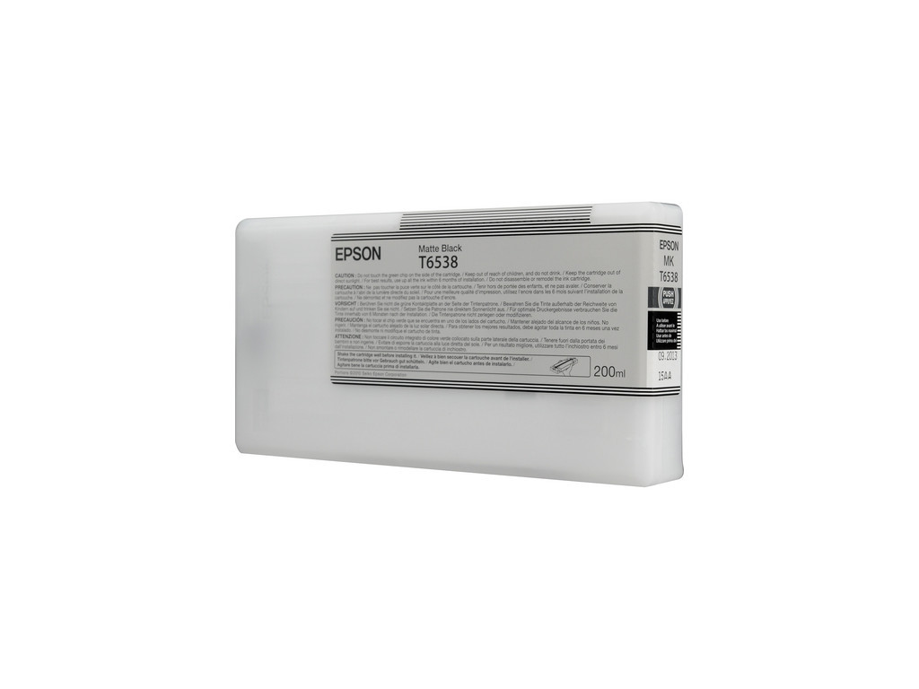 Консуматив Epson T6538 Matte Black Ink Cartridge (200ml) 7848_2.jpg
