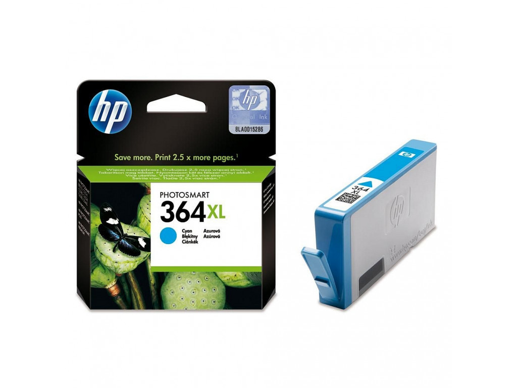 Консуматив HP 364XL Cyan Ink Cartridge 12658_1.jpg