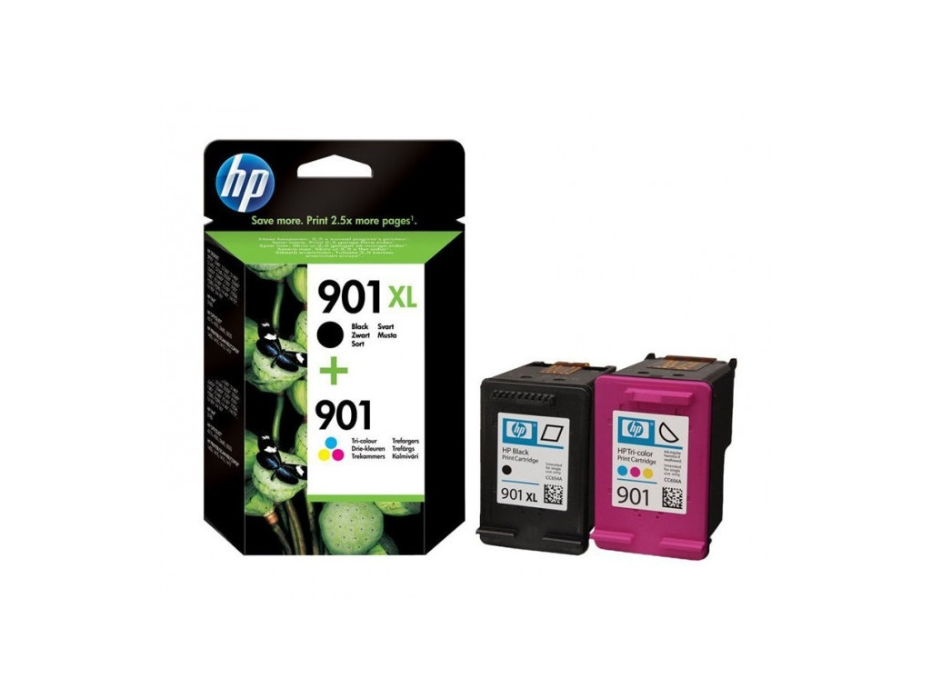 Консуматив HP 901XL High Yield Black/901 Tri-color 2-pack Original Ink Cartridges 12767_6.jpg