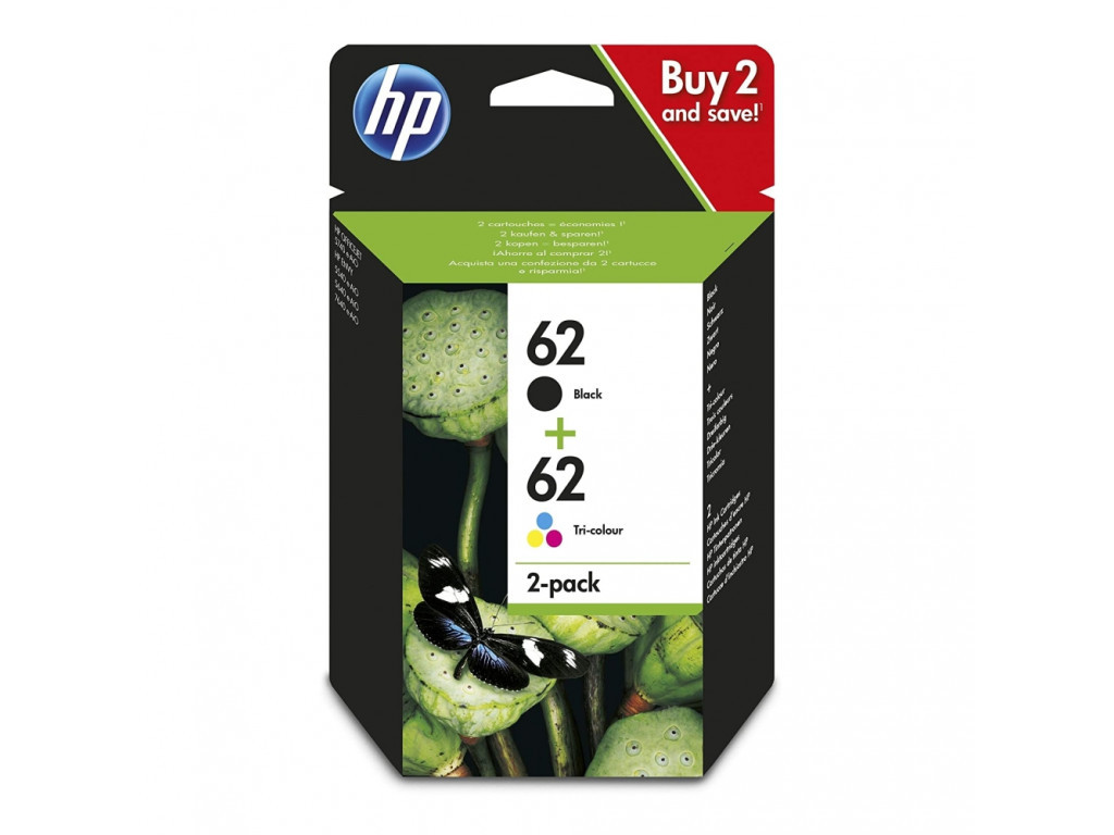 Консуматив HP 62 2-pack Black/Tri-color Original Ink Cartridges 12791_2.jpg