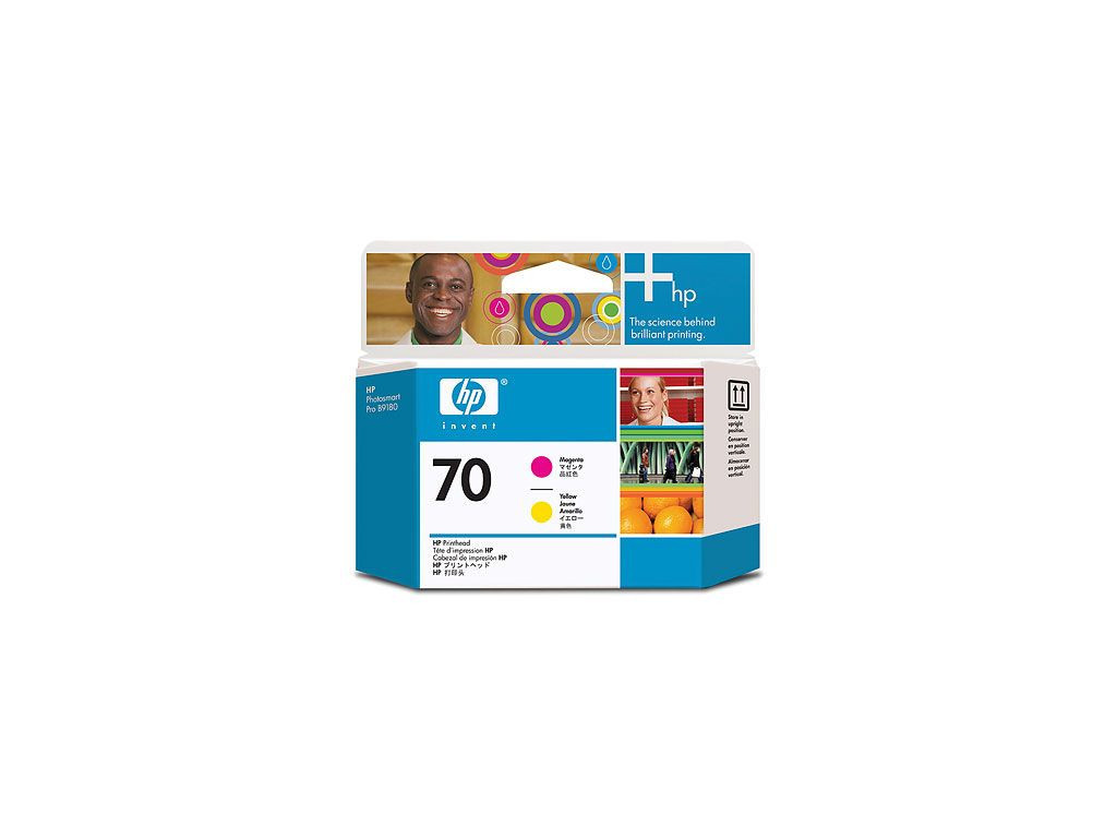Консуматив HP 70 Magenta and Yellow Printhead 12855_4.jpg