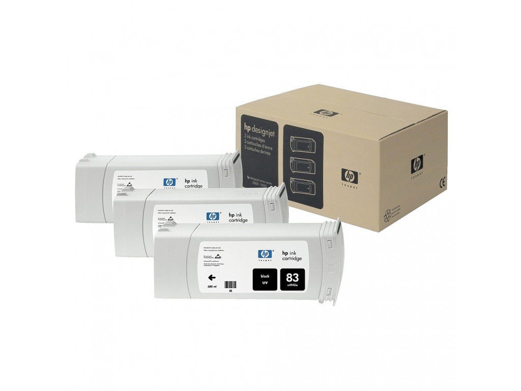 Консуматив HP 83 3-pack 680-ml Black UV Cartridges 12906_1.jpg