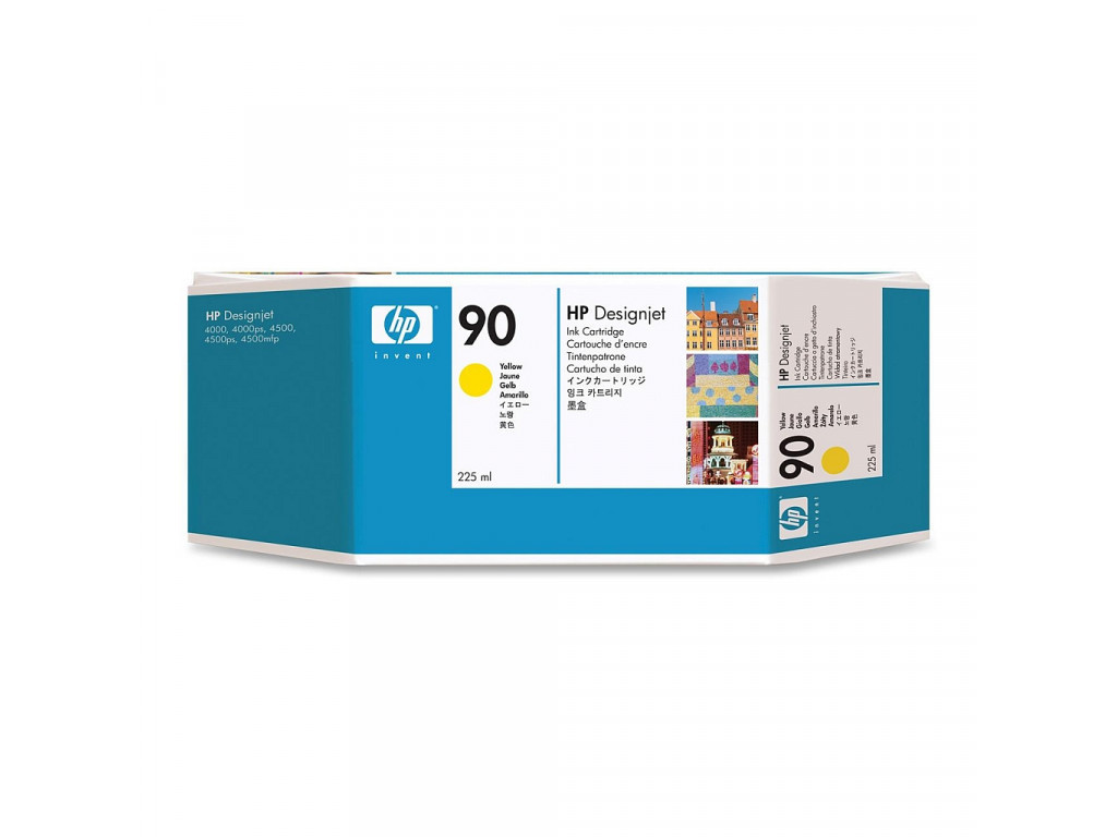 Консуматив HP 90 225-ml Yellow Ink Cartridge 12923_4.jpg