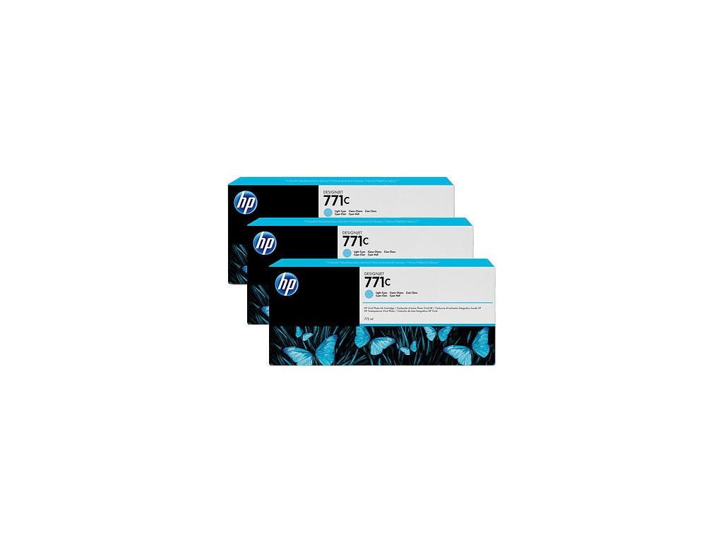 Консуматив HP 771C 3-pack 775-ml Light Cyan Designjet Ink Cartridges 13011_1.jpg