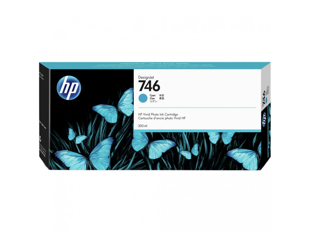 Консуматив HP 746 300-ml Cyan DesignJet Ink Cartridge 13075_3.jpg