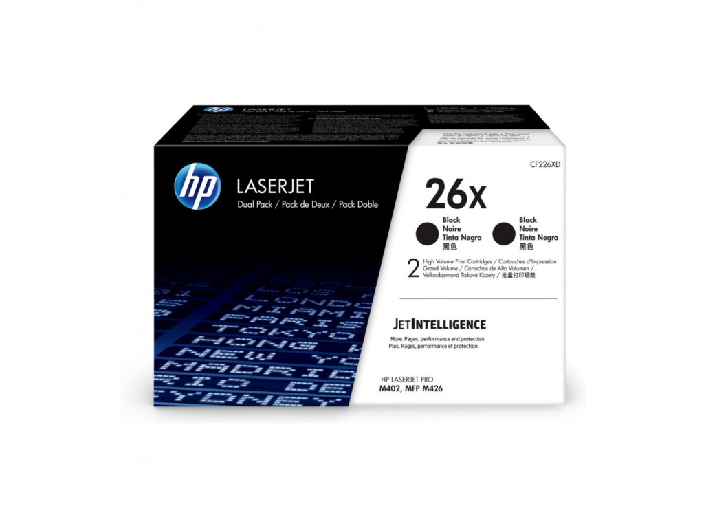 Консуматив HP 26X High Yield Black Original LaserJet Toner Cartridge (CF226X) 13452_1.jpg