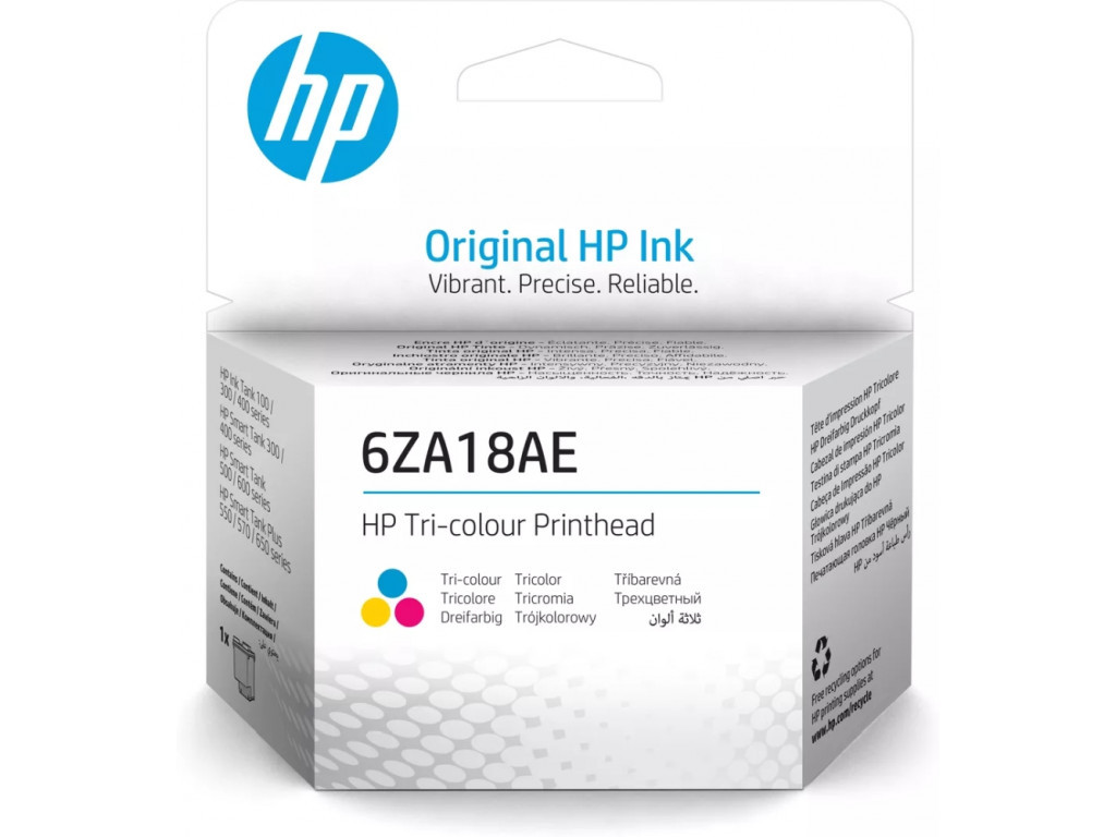 Консуматив HP 6ZA18AE Tri-Color Printhead 20088_4.jpg