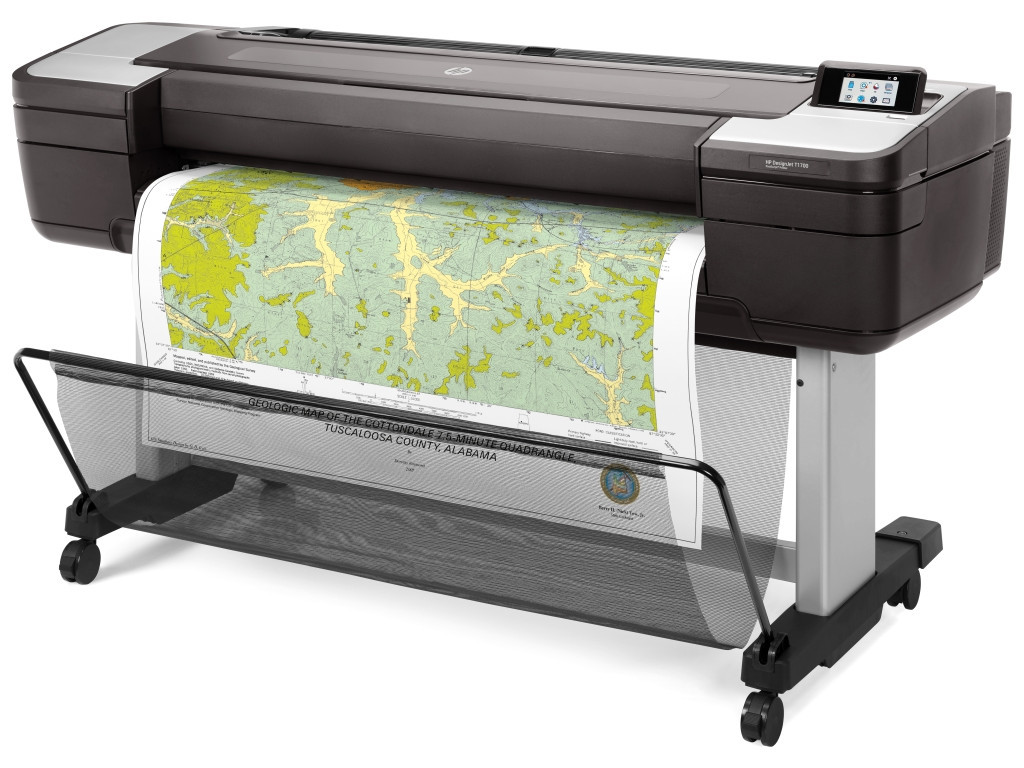Мастилоструен плотер HP DesignJet T1700 44-in Printer 7924_1.jpg