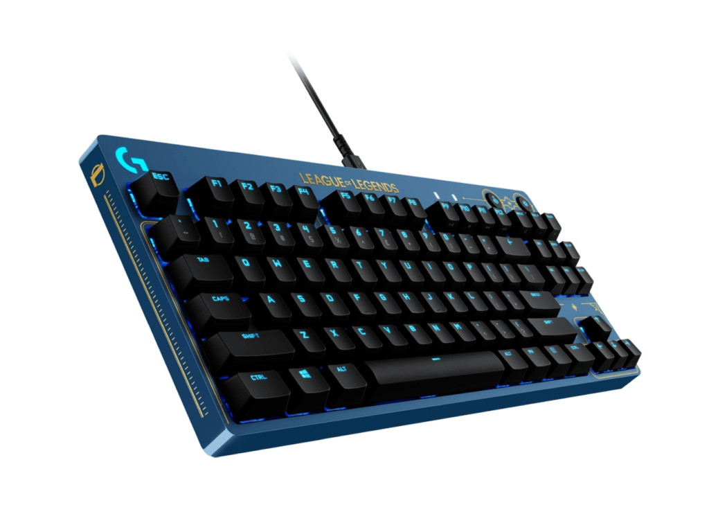 Клавиатура Logitech G PRO Mechanical Keyboard League of Legends Edition - LOL-WAVE2 - US INT'L - EMEA 20330_1.jpg