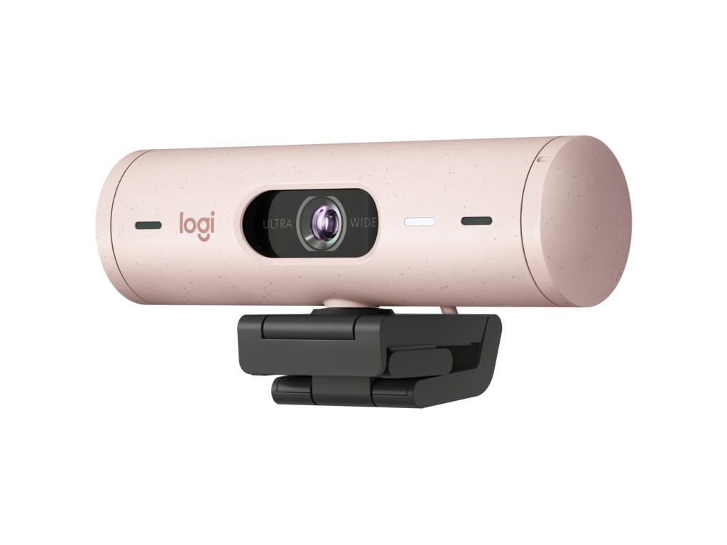 Уебкамера Logitech Brio 500 - ROSE - EMEA28 21309_2.jpg