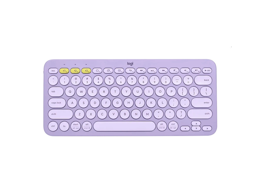 Клавиатура Logitech K380 MULTI-DEVICE - LAVENDER LEMONADE - US INT'L - INTNL 22124.jpg