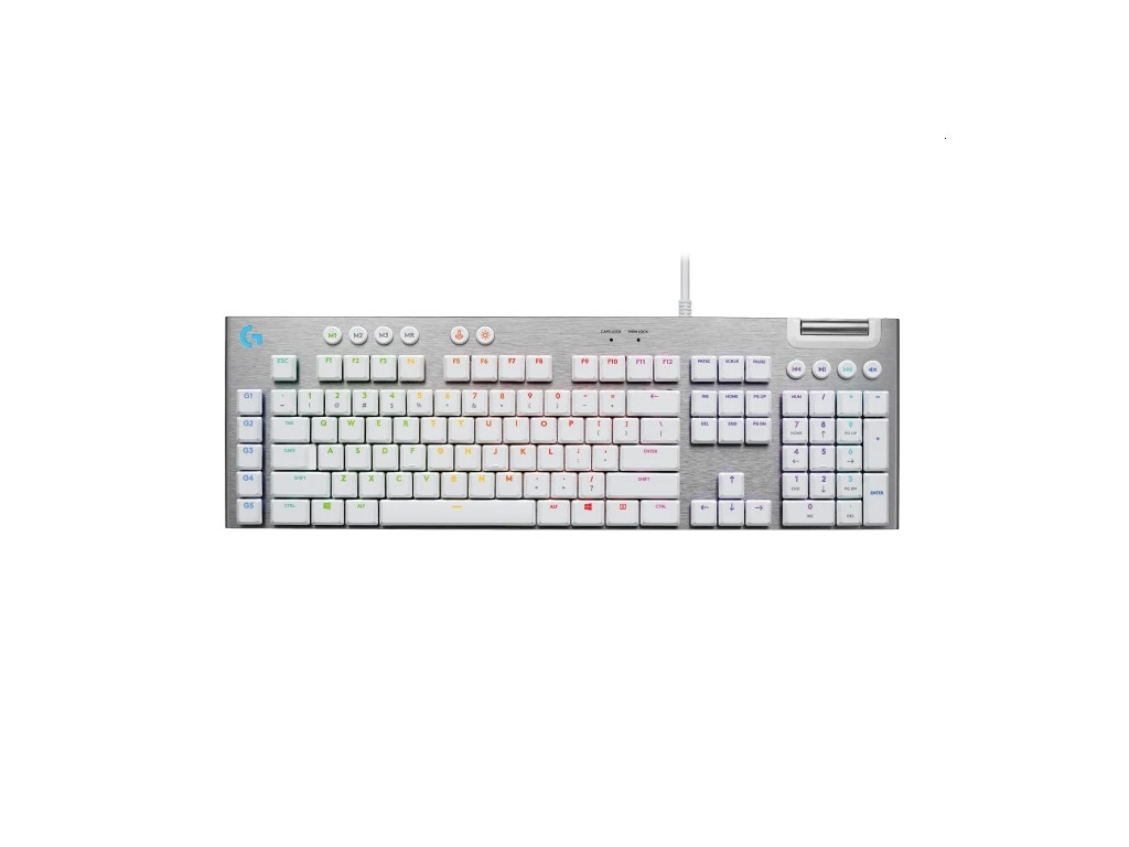 Клавиатура Logitech G815 LIGHTSPEED RGB Mechanical Gaming Keyboard GL Tactile - WHITE - US INT`L - USB - N/A - INTNL-973 - TACTILE SWITCH 24608.jpg