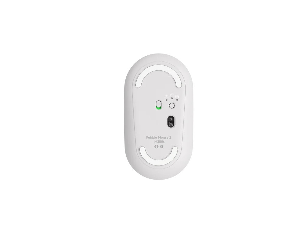 Мишка Logitech Pebble Mouse 2 M350s - TONAL WHITE - BT - N/A - EMEA-808 - DONGLELESS 26056_3.jpg