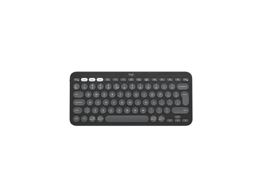 Клавиатура Logitech Pebble Keys 2 K380s - TONAL GRAPHITE - US INT'L - BT - N/A - INTNL-973 - UNIVERSAL 26092.jpg