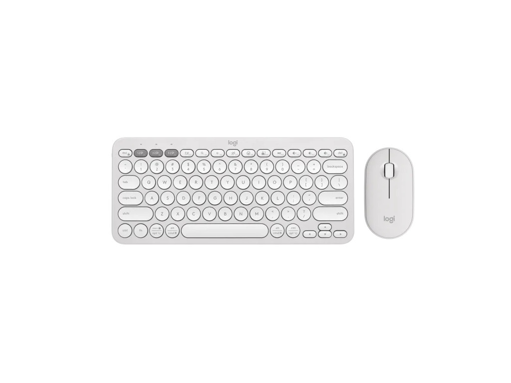 Комплект Logitech Pebble 2 Combo - TONAL WHITE - US INT'L - 2.4GHZ/BT - N/A - INTNL-973 - UNIVERSAL 26098.jpg