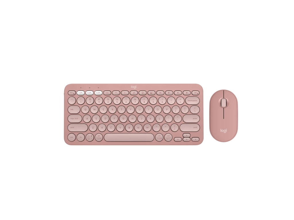 Комплект Logitech Pebble 2 Combo - TONAL ROSE - US INT'L - 2.4GHZ/BT - N/A - INTNL-973 - UNIVERSAL 26099.jpg