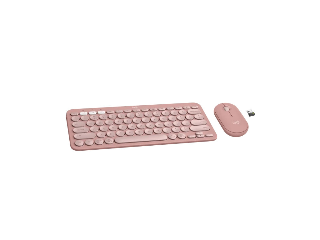 Комплект Logitech Pebble 2 Combo - TONAL ROSE - US INT'L - 2.4GHZ/BT - N/A - INTNL-973 - UNIVERSAL 26099_1.jpg