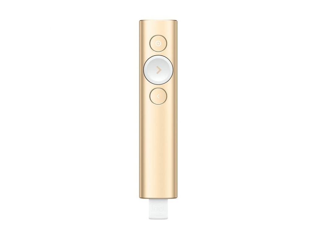 Безжичен презентер Logitech Spotlight Presentation Remote - Gold 3936_7.jpg